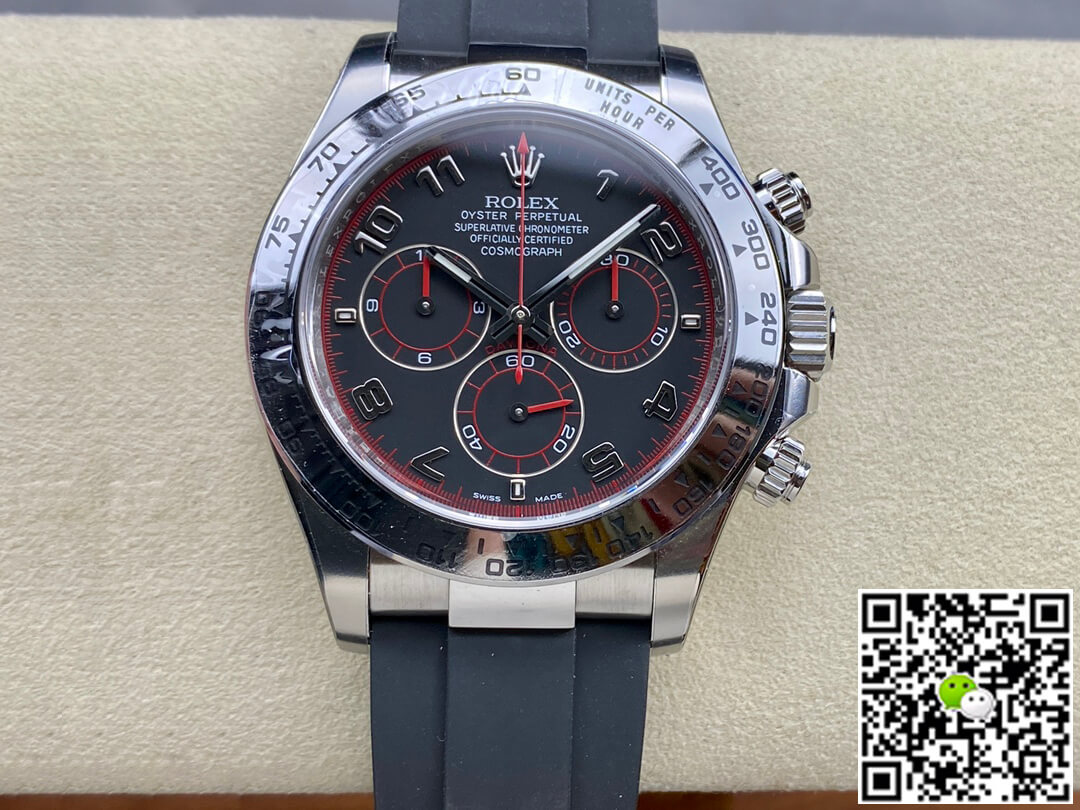 Best Replica Replica Rolex Cosmograph Daytona 116509 1:1 Best Edition Clean Factory Black Dial - Colareps