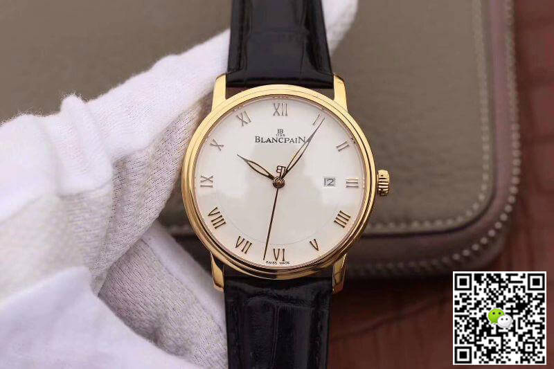 Best Replica Replica Blancpain Villeret Ultraplate 6651-3642-55 ZF Factory 1:1 Best Edition Swiss ETA1151 - Colareps