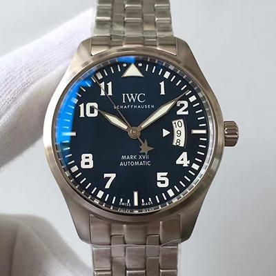 Best Replica Replica IWC Pilot Mark XVII IW326501 MKS Factory 1:1 Best Edition Swiss ETA2892 Blue Dial - Colareps