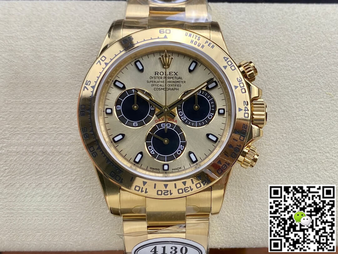 Best Replica Replica Rolex Cosmograph Daytona M116508-0014 1:1 Best Edition Clean Factory Yellow Gold - Colareps