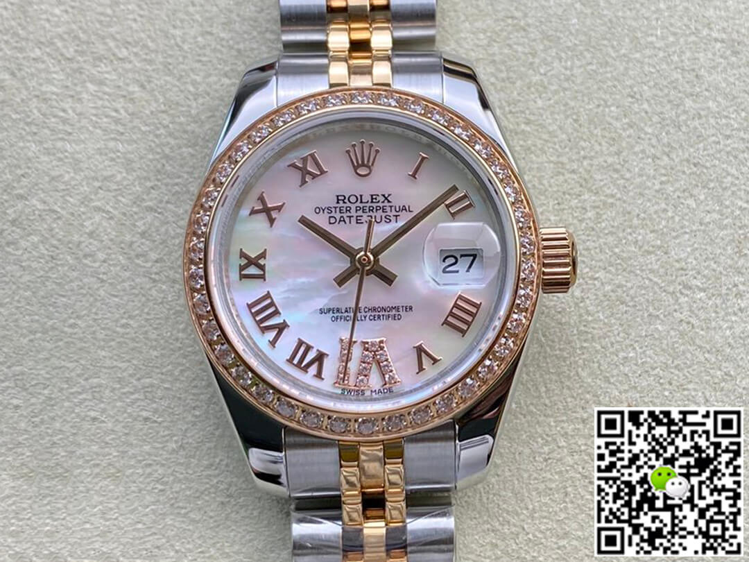 Best Replica Replica Rolex Datejust 28MM 1:1 Best Edition BP Factory Mother-of-pearl Dial - Colareps