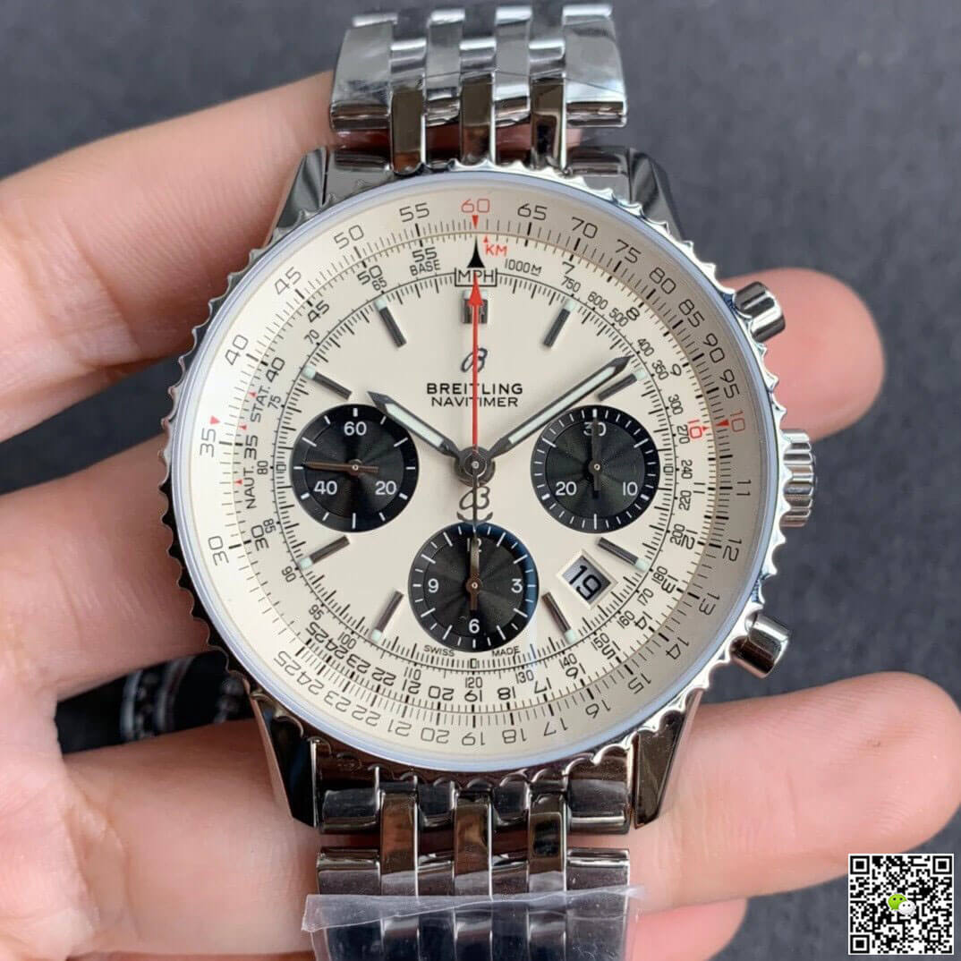 Best Replica Replica Breitling Navitimer 1 B01 AB0121211G1A1 1:1 Best Edition GF Factory Stainless Steel - Colareps