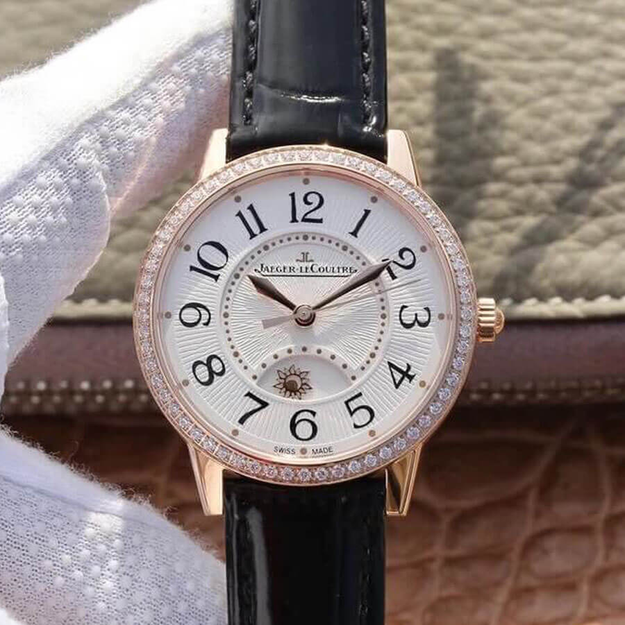 Best Replica Replica Jaeger LeCoultre Rendez Vous 3442430 1:1 Best Edition ZF Factory Rose Gold - Colareps