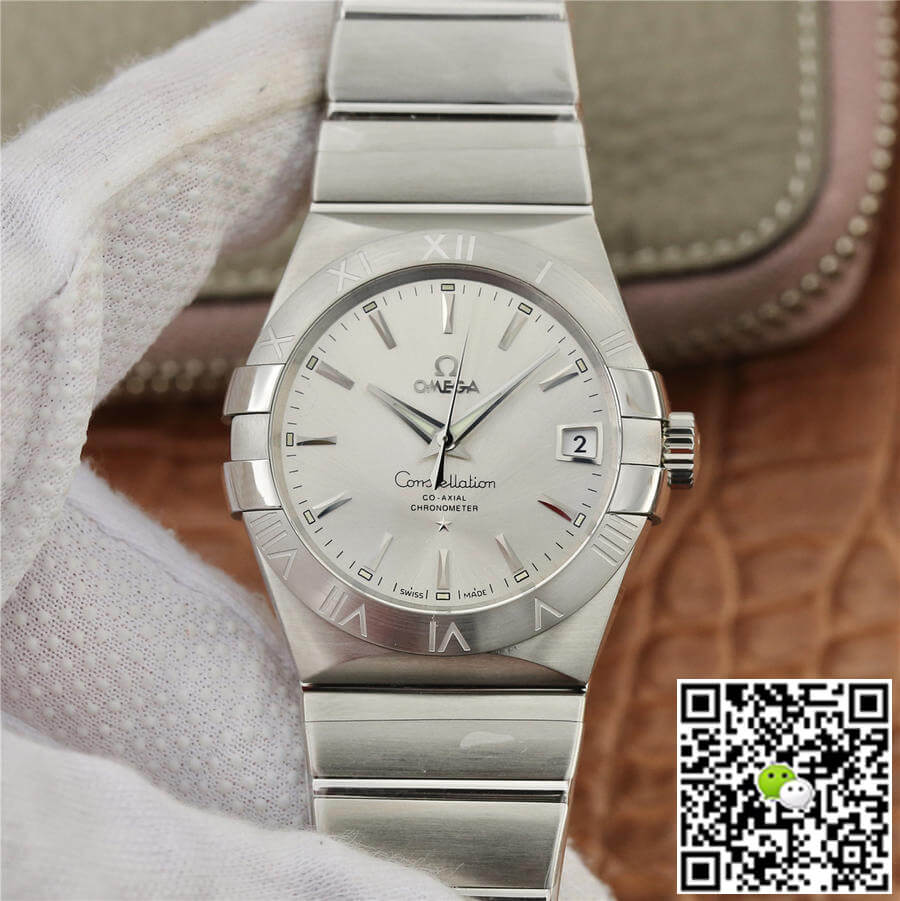 Best Replica Replica Omega Constellation 123.10.38.21.02.001 1:1 Best Edition VS Factory Silvery White Dial - Colareps
