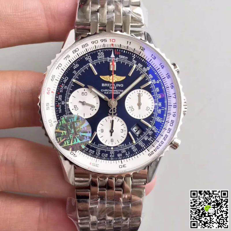 Best Replica Replica Breitling Navitimer 01 AB012012/BB01/447A JF Factory 1:1 Best Edition Swiss ETA7750 - Colareps