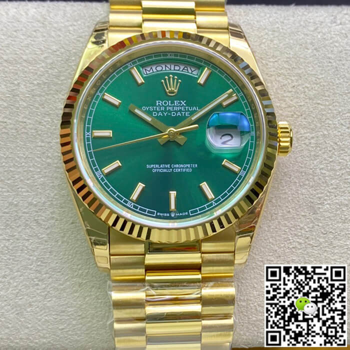 Best Replica Replica Rolex Day Date 118238 1:1 Best Edition EW Factory Yellow Gold - Colareps