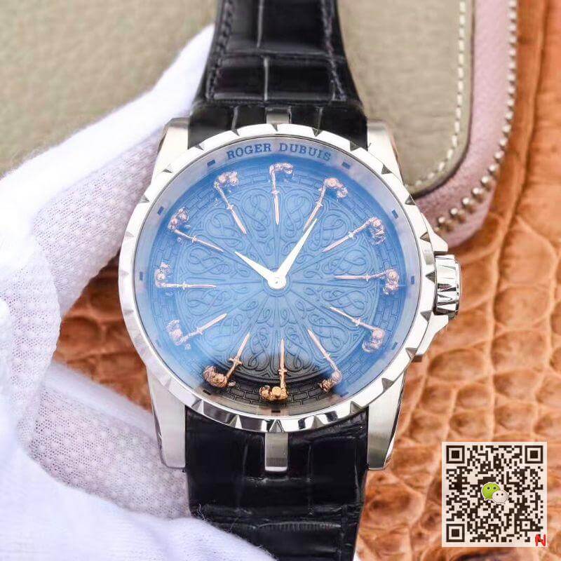 Best Replica Replica Roger Dubuis Excalibur Knights of The Round Table II Rddbex0511 ZF Factory 1:1 Best Edition Stainless steel case Swiss M9015 - Colareps