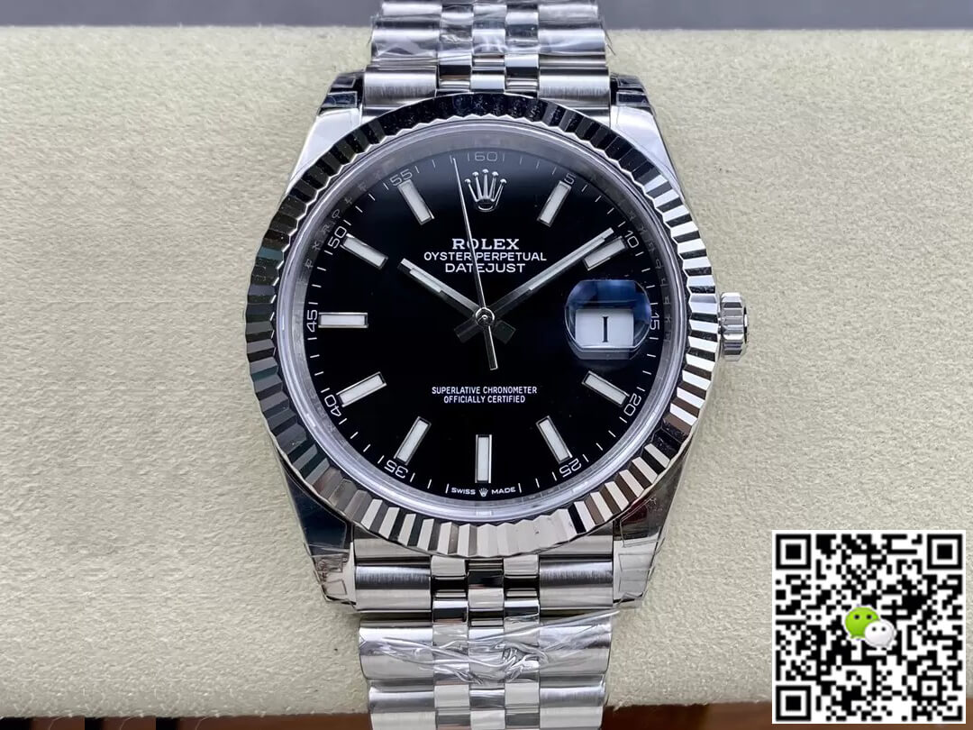 Best Replica Replica Rolex Datejust M126334-0018 1:1 Best Edition VS Factory Black Dial - Colareps