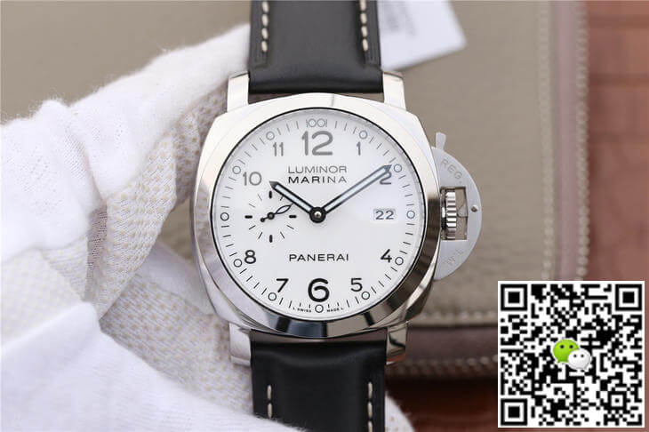 Best Replica Panerai Replica Luminor 1950 PAM00499 1:1 Best Edition VS Factory White Dial - Colareps