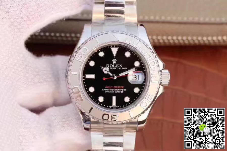 Best Replica Replica Rolex Yacht-Master 40mm 116622 EW Factory 1:1 Best Edition Swiss ETA3135 Black Dial - Colareps