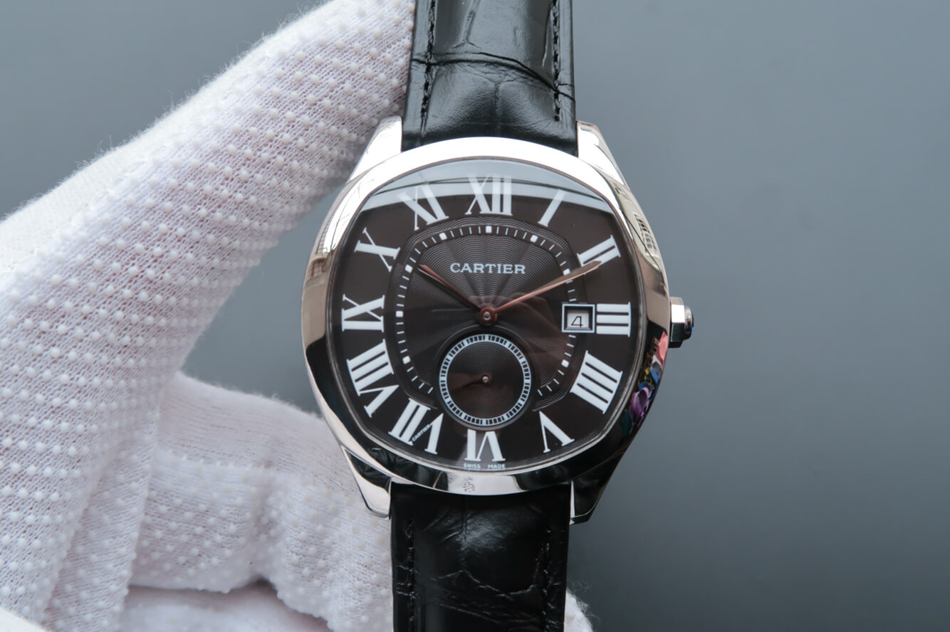 Best Replica Replica Drive De Cartier WSNM0009 1:1 Best Edition V6 Factory Black Dial - Colareps