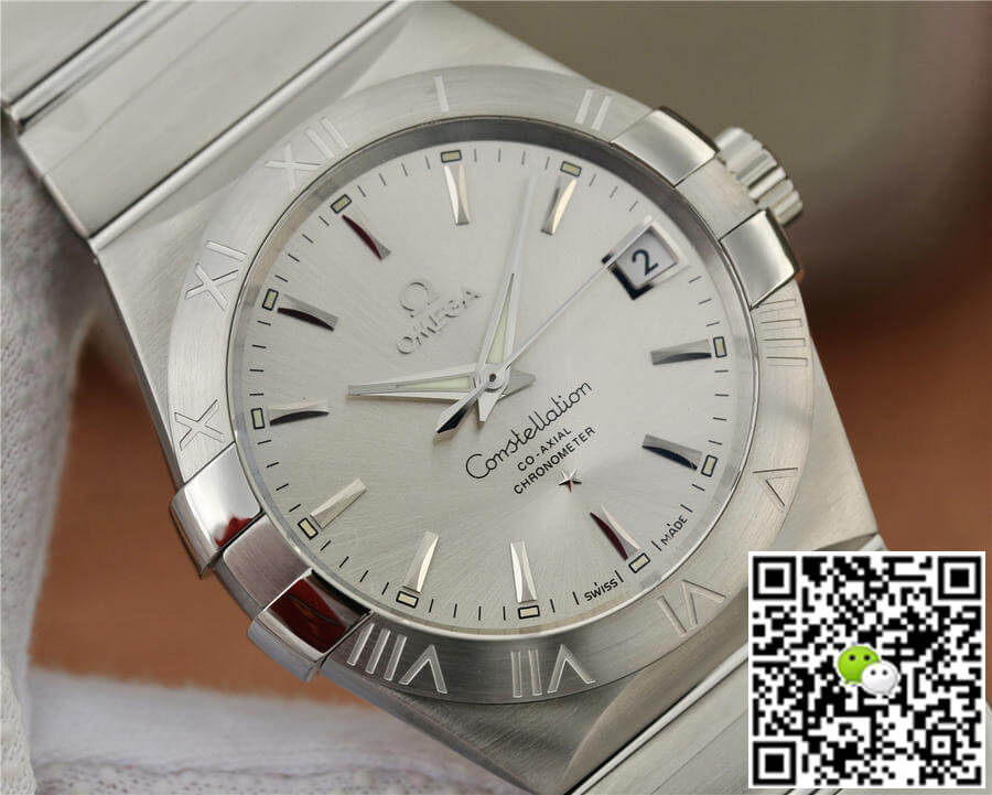 Best Replica Replica Omega Constellation 123.10.38.21.02.001 1:1 Best Edition VS Factory Silvery White Dial - Colareps
