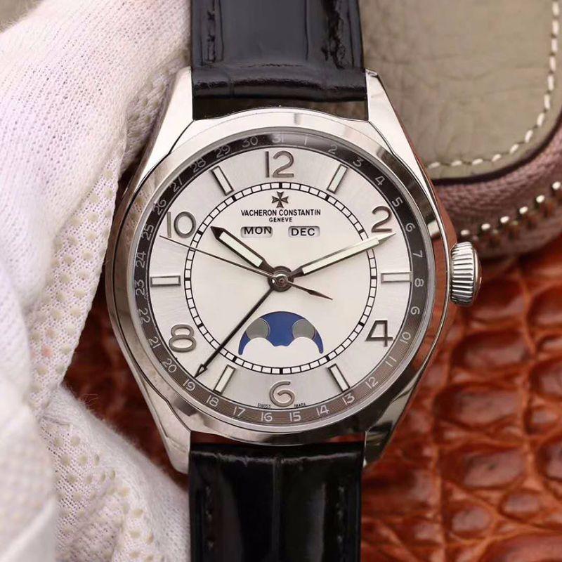 Best Replica Replica Vacheron Constantin FiftySix Day-Date 4000E/000A-B439 1:1 Best Edition Swiss ETA2460-QCL White Dial - Colareps