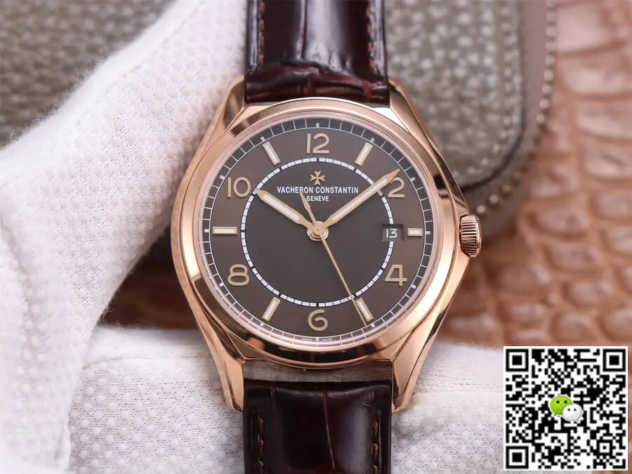 Best Replica Replica Vacheron Constantin Fiftysix 4600E/000R-B576 1:1 Best Edition ZF Factory Rose Gold - Colareps