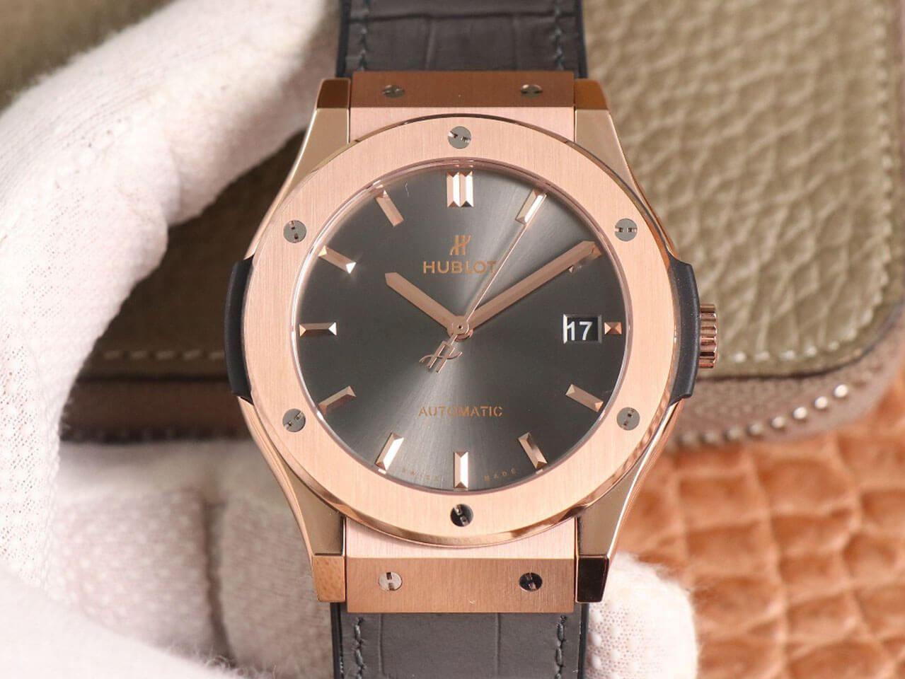 Best Replica Replica Hublot Classic Fusion 511.OX.7081.LR 1:1 Best Edition WWF Factory Dark Gray Dial - Colareps
