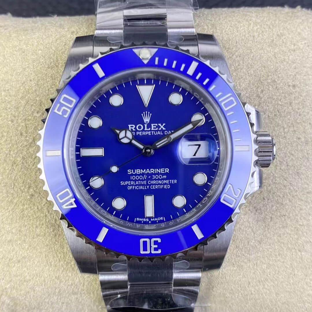 Best Replica Replica Rolex Submariner 116619LB-97209 40MM 1:1 Best Edition Clean Factory V5 Blue Dial - Colareps