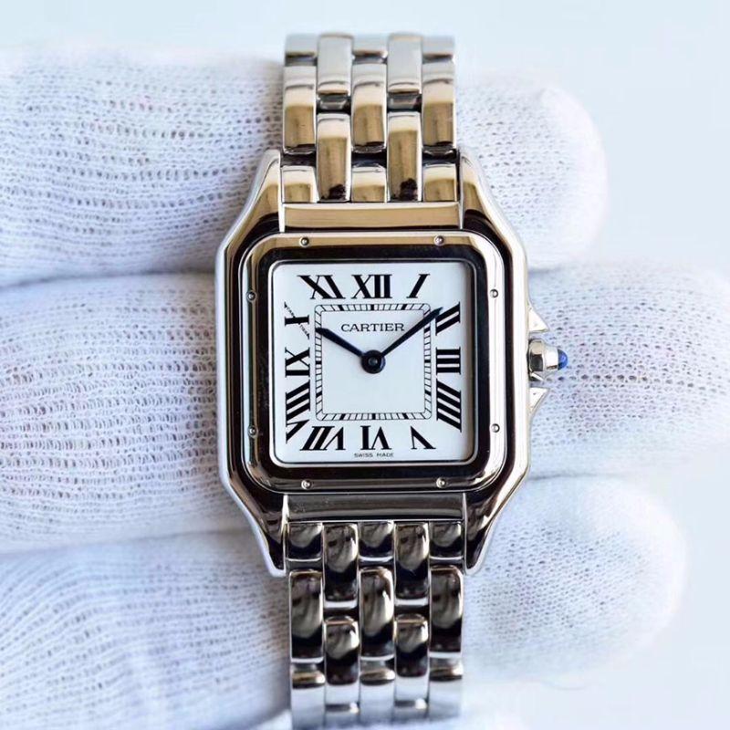 Best Replica Replica Panthere De Cartier WSPN0007 GF Factory 1:1 Best Edition Swiss Quartz 316L Stainless Steel Bracelet - Colareps