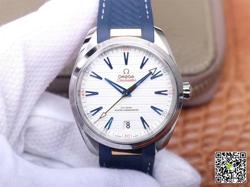 Best Replica Replica Omega Seamaster 220.12.41.21.02.004 1:1 Best Edition Ryder Cup VS Factory White Dial Swiss ETA8900 - Colareps