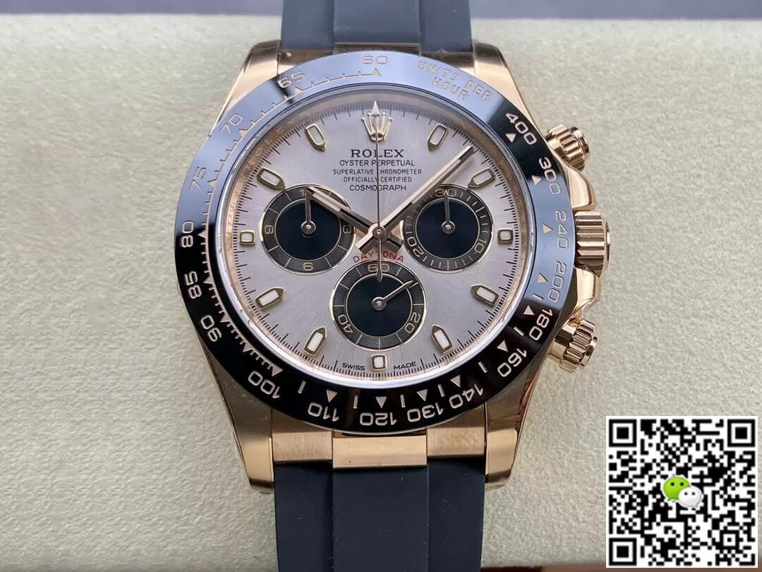 Best Replica Replica Rolex Cosmograph Daytona M116515LN-0059 1:1 Best Edition Clean Factory Rubber Strap - Colareps