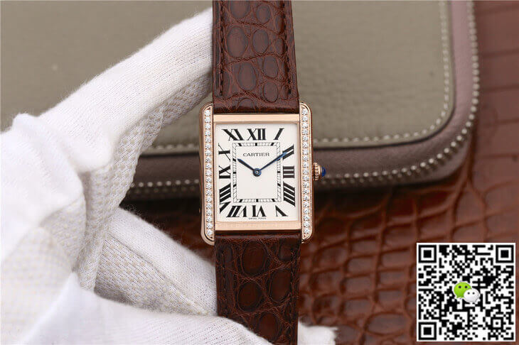 Best Replica Cartier Replica Tank WT200005 1:1 Best Edition K11 Factory White Dial - Colareps
