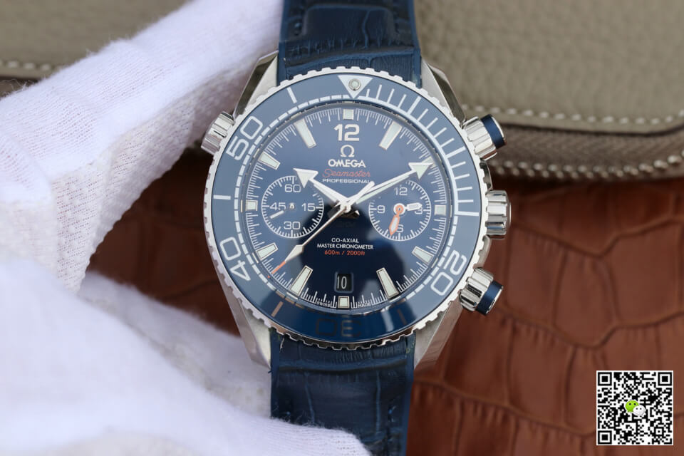 Best Replica Replica Omega Seamaster Ocean Planet 600M 215.33.46.51.03.001 1:1 Best Edition OM Factory Blue Bezel - Colareps