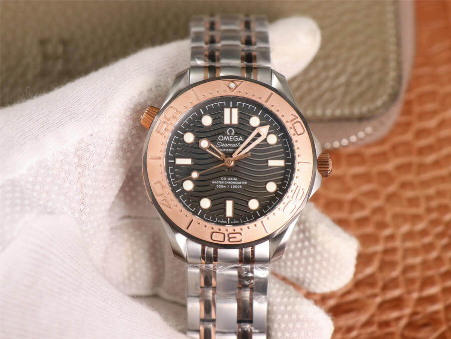 Best Replica Replica Omega Seamaster Diver 300M 210.60.42.20.99.001 1:1 Best Edition OM Factory Titanium Metal - Colareps