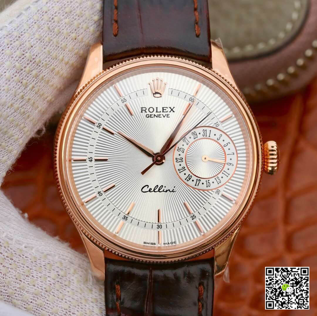 Best Replica Replica Rolex Celini Date M50515-0008 1:1 Best Edition MKS Factory Silver Dial - Colareps