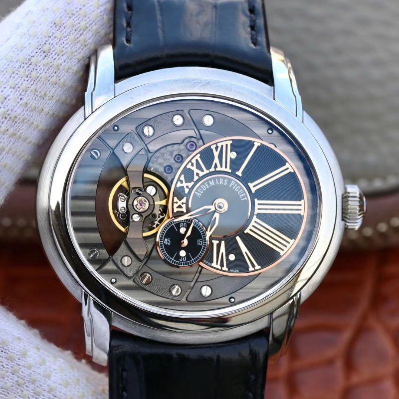 Best Replica Replica Audemars Piguet Millenary 15350OR.00.D093CR.02 V9 Factory 1:1 Best Edition Swiss ETA4101 - Colareps