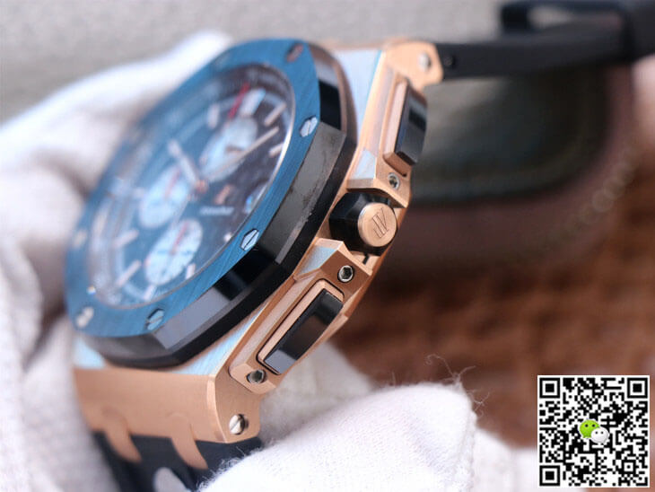 Best Replica Replica Audemars Piguet Royal Oak Offshore 26401RO.OO.A002CA.01 1:1 Best Edition JF Factory Black Dial - Colareps