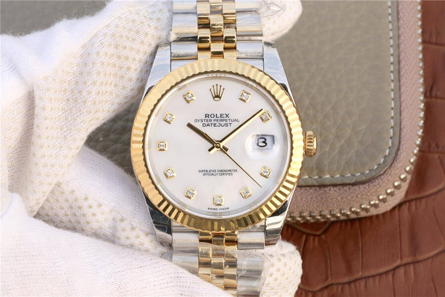 Best Replica Replica Rolex Datejust M126333-0018 1:1 Best Edition EW Factory Yellow Gold - Colareps