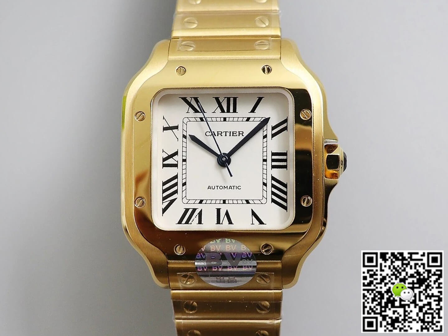 Best Replica Cartier Watch Rep De Santos W20112Y1 1:1 Best Edition BV Factory White Dial - Colareps