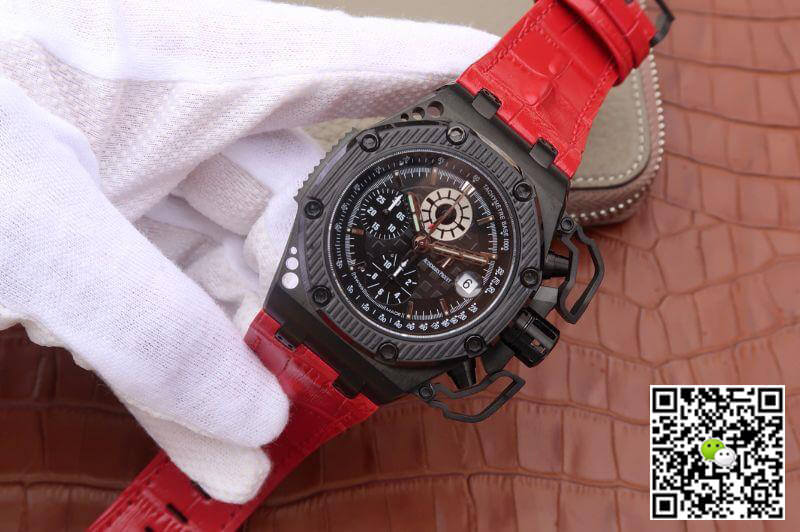 Best Replica Replica Audemars Piguet Royal Oak Offshore 26165IO.OO.A002CA.02 Noob Factory 1:1 Best Edition Swiss ETA7750 Black Dial - Colareps