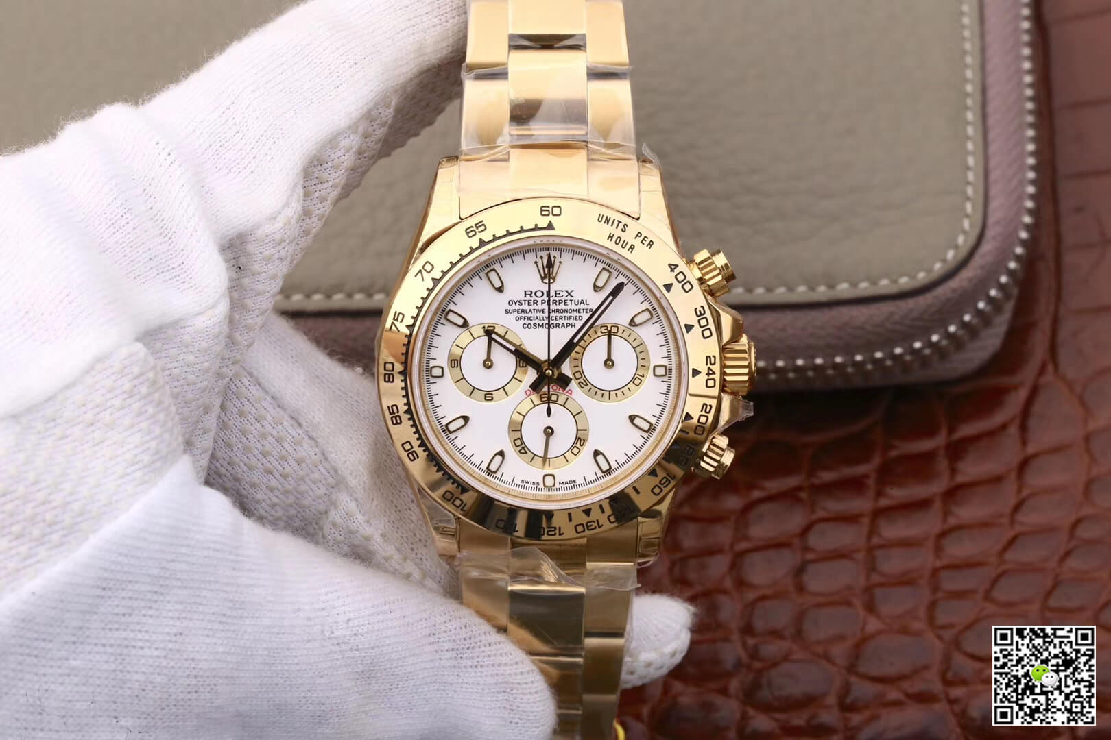 Best Replica Replica Rolex Daytona Cosmograph M116508-0001 1:1 Best Edition JH Factory White Dial - Colareps