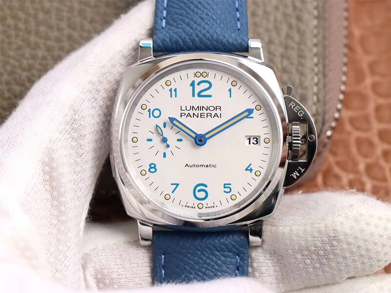 Best Replica Replica Panerai Luminor Due PAM906 1:1 Best Edition VS Factory White Dial Swiss ETA - Colareps