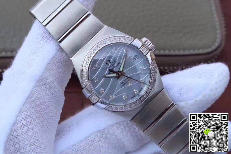 Best Replica Replica Omega Constellation Double Eagle Lady 27MM 3S Factory 1:1 Best Edition Swiss ETA8520 - Colareps
