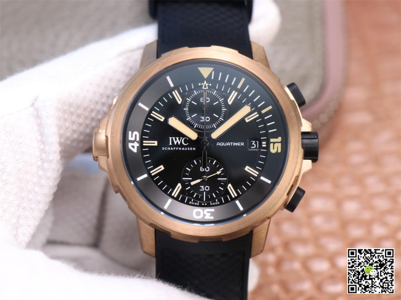 Best Replica Replica IWC Aquatimer Darwin Adventure Tour Special Edition IW379503 1:1 Best Edition V6 Factory Bronze Alloy - Colareps