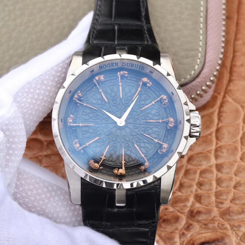 Best Replica Replica Roger Dubuis Excalibur Knights of The Round Table II Rddbex0511 ZF Factory 1:1 Best Edition Stainless steel case Swiss M9015 - Colareps