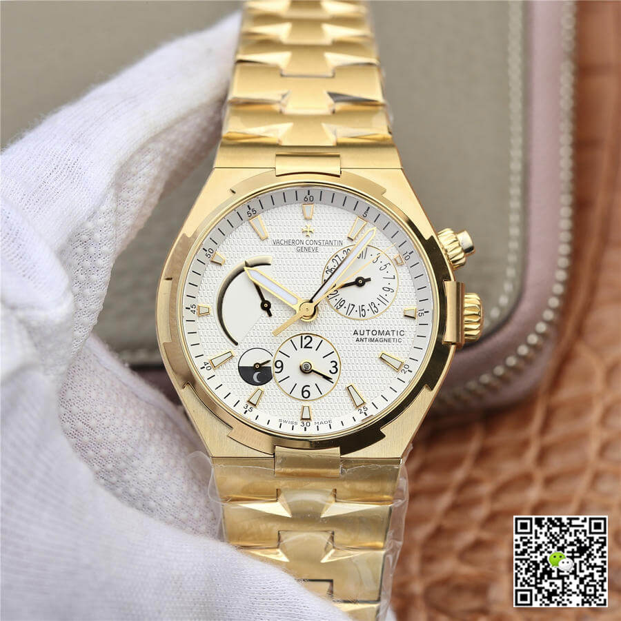 Best Replica Replica Vacheron Constantin Overseas 47450/B01J-9228 1:1 Best Edition TWA Factory 18K Yellow Gold - Colareps