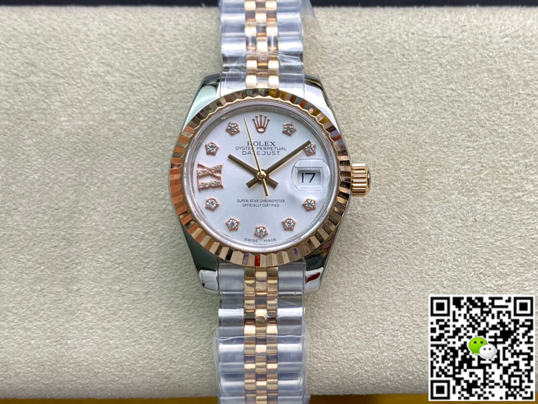Best Replica Replica Rolex Datejust M279173-0003 28MM 1:1 Best Edition BP Factory Diamond Dial - Colareps