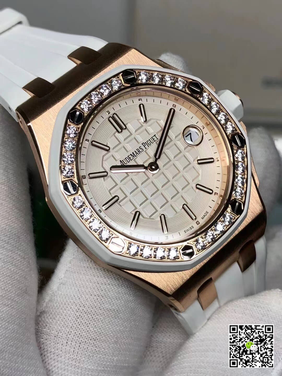 Best Replica Replica Audemars Piguet Royal Oak Offshore 67540OK.ZZ.A010CA.01 1:1 Best Edition 18k Rose Gold - Colareps