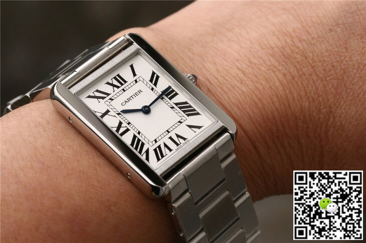 Best Replica Cartier Replica Tank W5200013 1:1 Best Edition K11 Factory Stainless Steel - Colareps