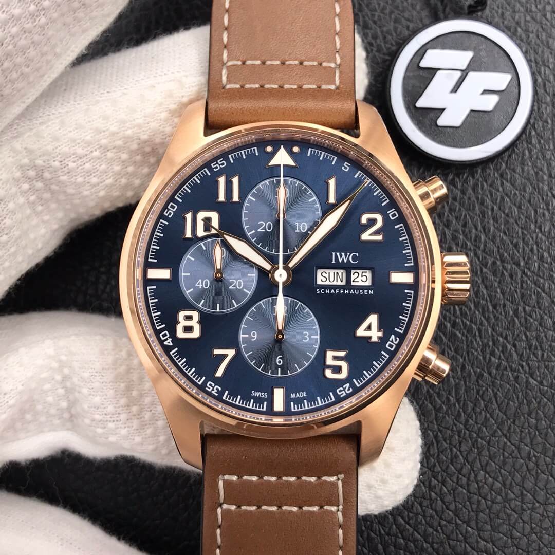 Best Replica Replica IWC Pilot IW377721 1:1 Best Edition ZF Factory Rose Gold - Colareps