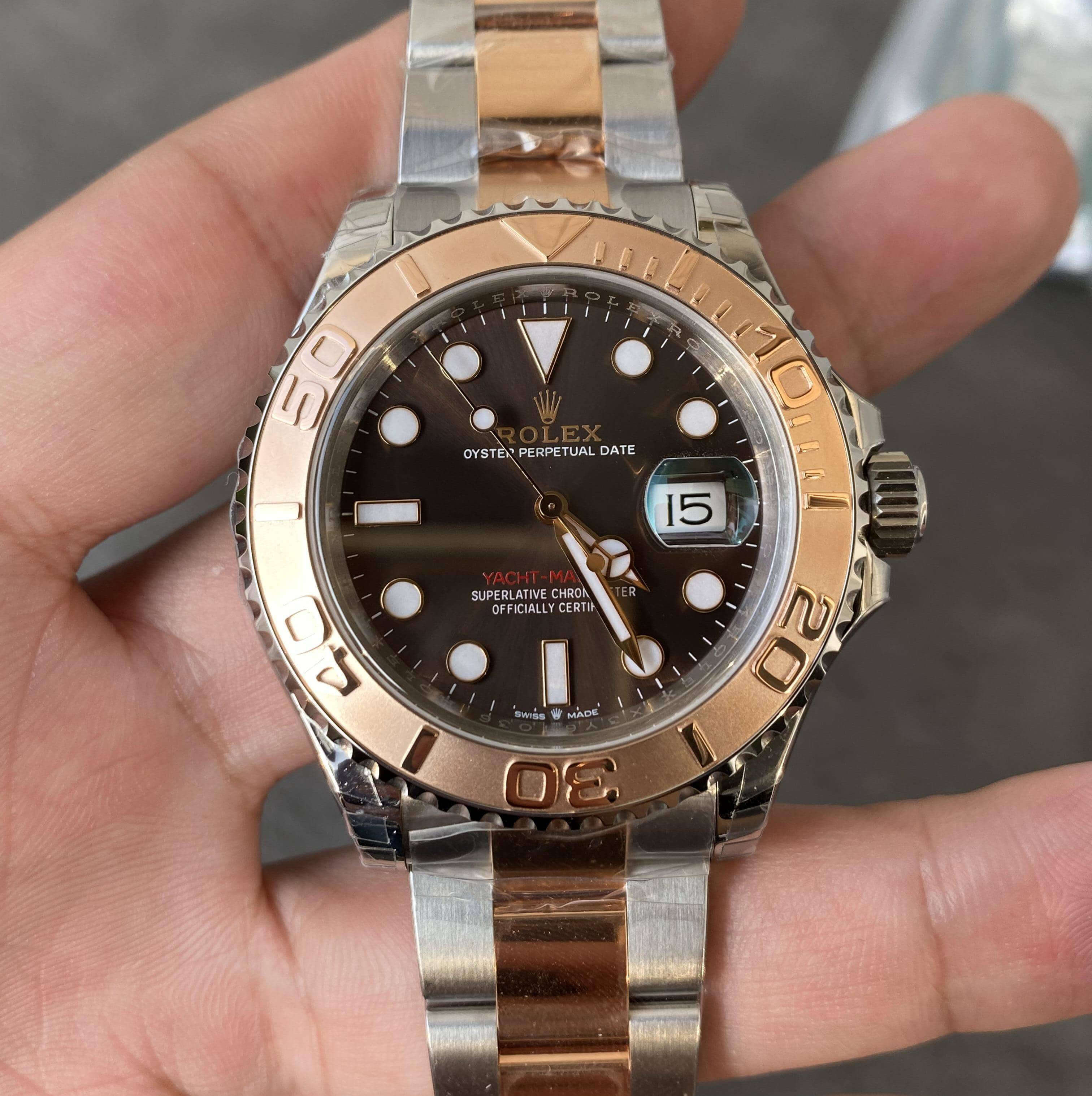 Best Replica Replica Rolex Yacht Master M126621-0001 1:1 Best Edition VS Factory Chocolate Dial - Colareps