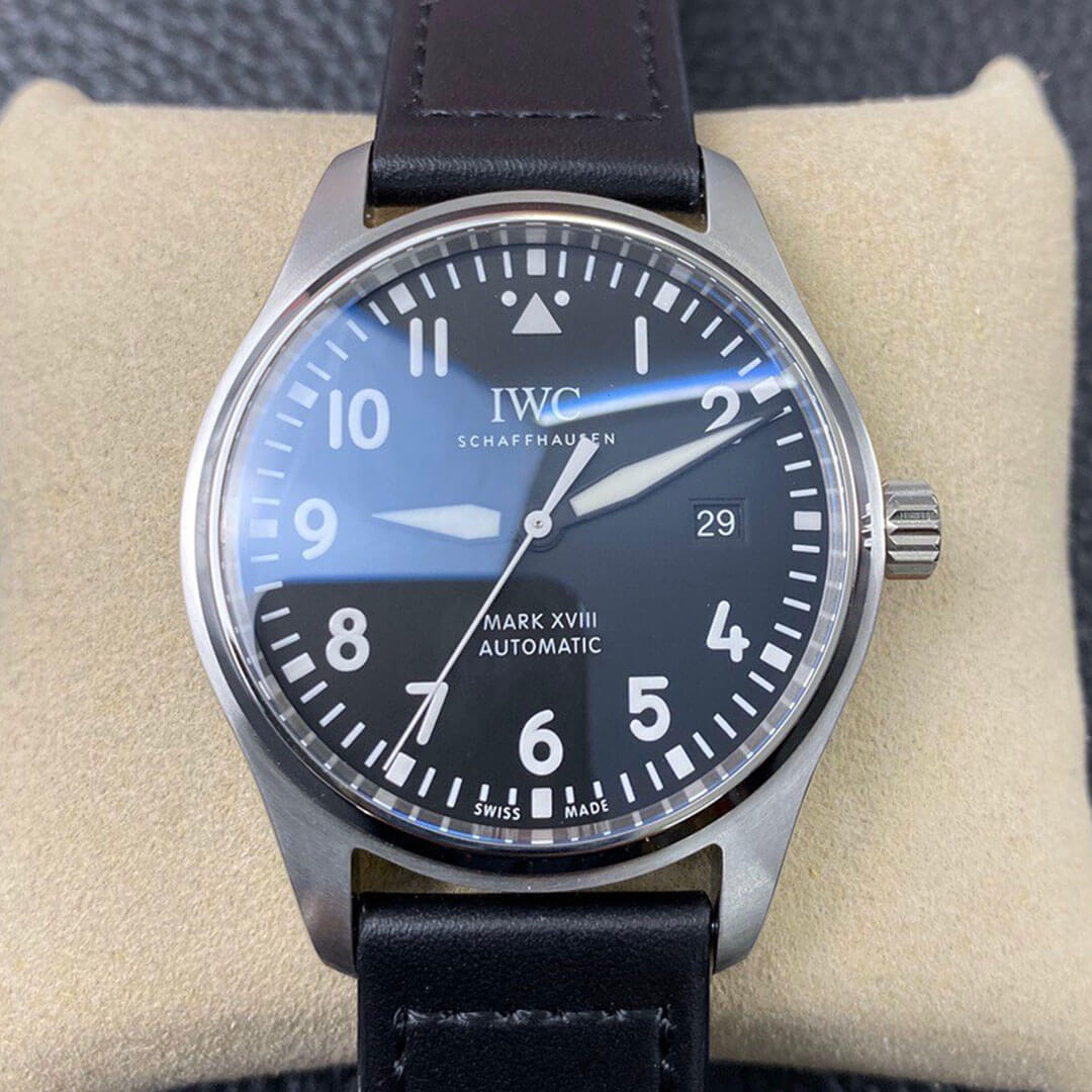 Best Replica Replica IWC Pilot IW327001 1:1 Best Edition V7 Factory Black Dial - Colareps