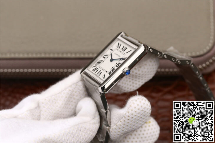 Best Replica Cartier Replica Tank W5200013 1:1 Best Edition K11 Factory Stainless Steel - Colareps