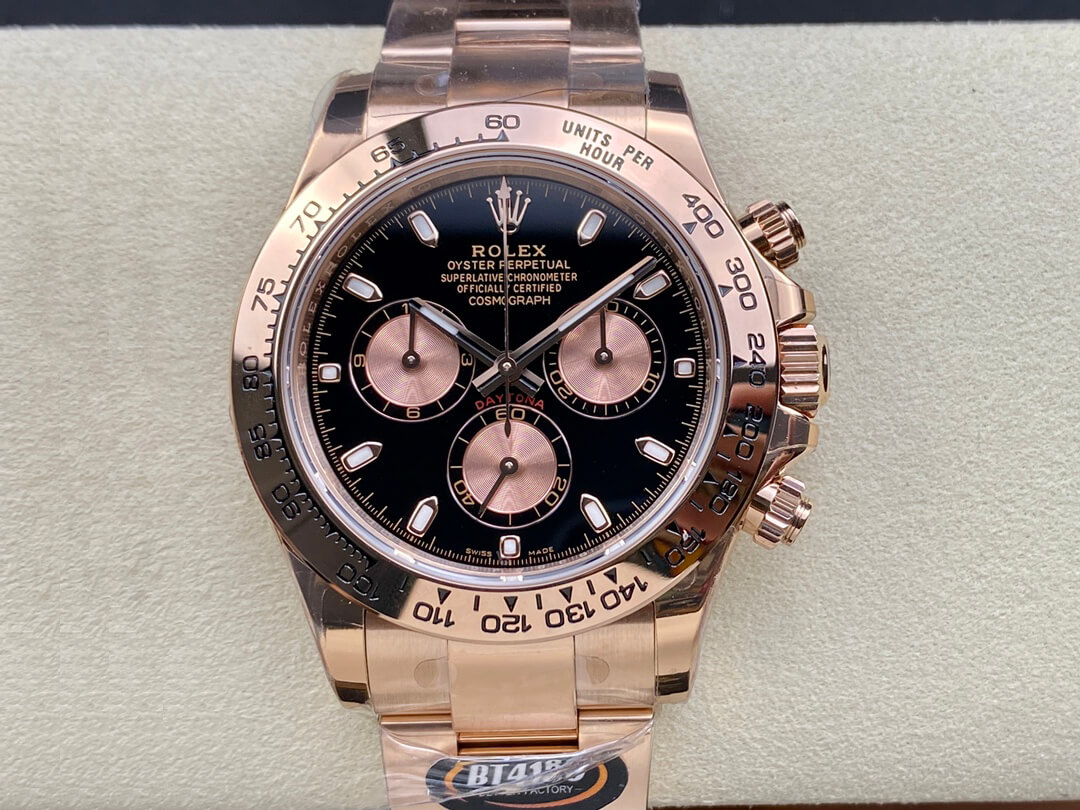 Best Replica Replica Rolex Daytona M116505-0008 1:1 Best Edition BT Factory Black Dial - Colareps