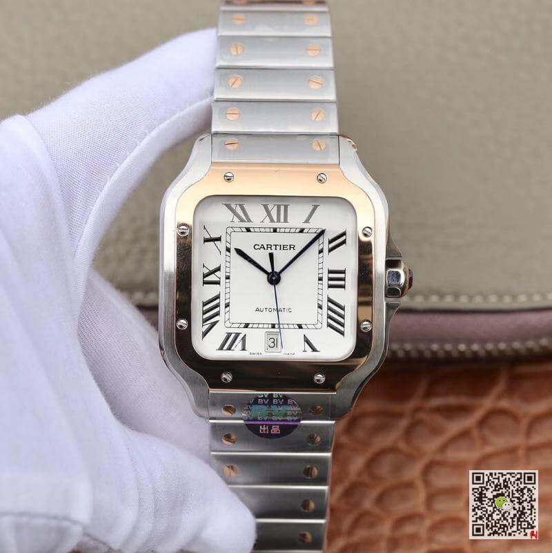 Best Replica Cartier Watch Rep De Santos W2SA0006 2018 BV - Colareps