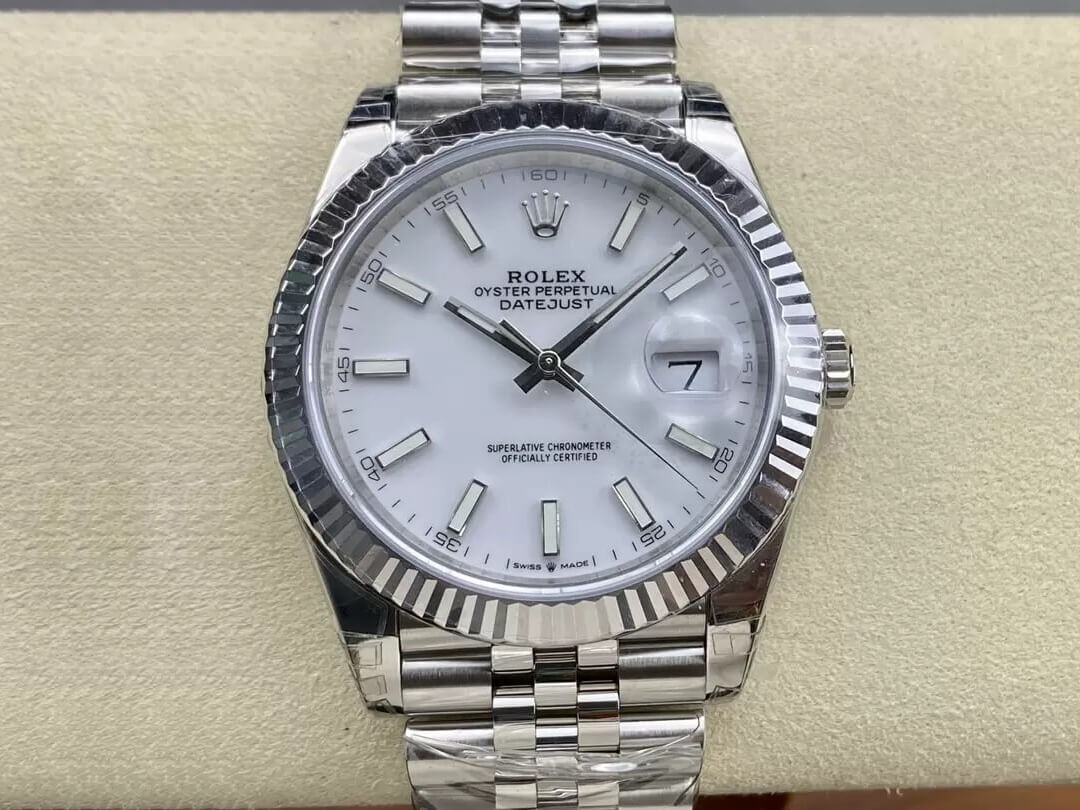 Best Replica Replica Rolex Datejust M126334-0010 1:1 Best Edition VS Factory White Dial - Colareps