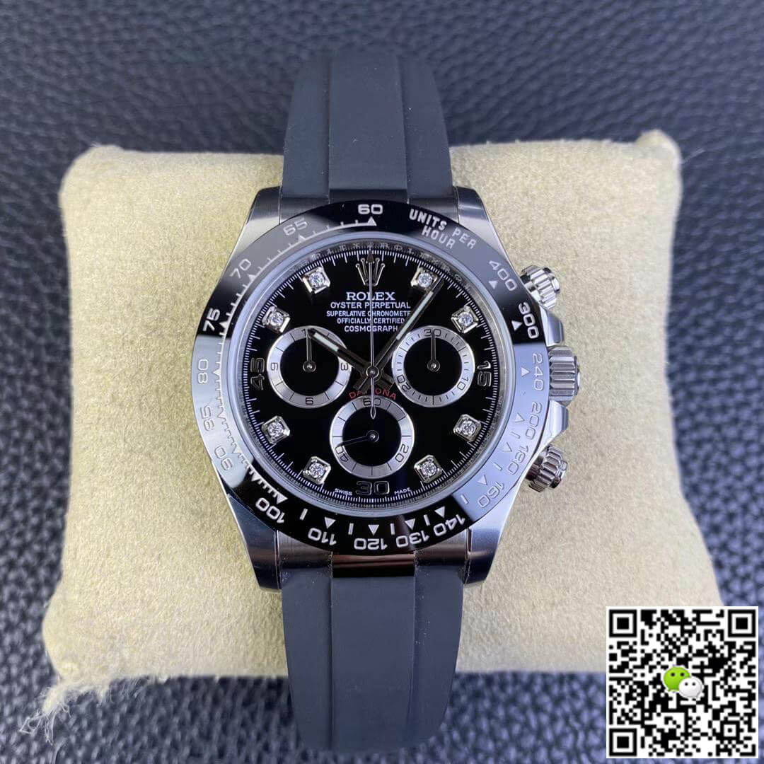 Best Replica Replica Rolex Cosmograph Daytona M116519LN-0025 1:1 Best Edition Clean Factory Black Dial - Colareps