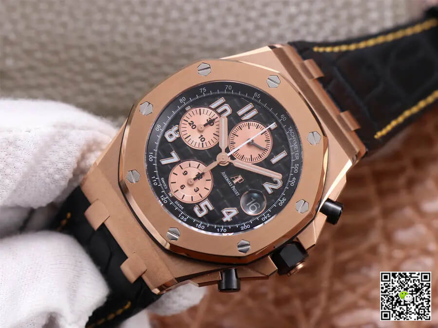 Best Replica Replica Audemars Piguet Royal Oak Offshore 26470OR 1:1 Best Edition JF Factory Black Dial - Colareps